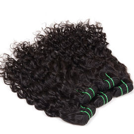 Porcellana 10&quot; - 30&quot; capelli umani brasiliani impacchetta le estensioni ricce dei capelli umani ha personalizzato le etichette libere fornitore