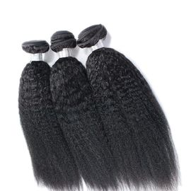 Porcellana I capelli umani vergini del grado diritto crespo 8A non impacchettano il nero naturale di estensione dei capelli dell'odore fornitore
