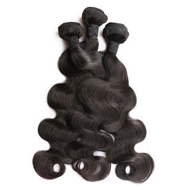 Porcellana I capelli peruviani neri naturali di Wave del corpo non impacchettano spargimento delle estensioni bagnate ed ondulate fornitore