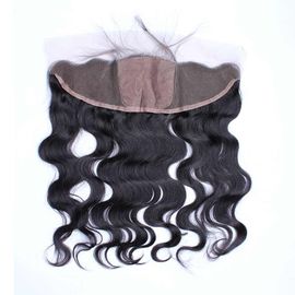 Porcellana Parrucche della parte anteriore del pizzo dei capelli umani del brasiliano 100 con colore del nero dei capelli del bambino fornitore