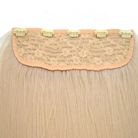 Porcellana Clip lunga di un pezzo in capelli umani di estensioni dei capelli un colore pieno di 100 grammi fornitore