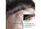 Orecchio diritto 13x4 dei capelli brasiliani alla chiusura frontale del pizzo dei capelli dell'orecchio con i capelli anteriori del bambino fornitore