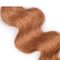 Il colore di Wave Brown del corpo del tessuto dei capelli di Ombre del vergine di 100% libera il trasporto fornitore