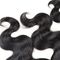Capelli peruviani non trattati di Wave del corpo dei doppi della trama 100% pacchi vergini dei capelli umani fornitore