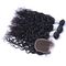 Le estensioni peruviane dei capelli umani di 100% con capelli vergini 4x4 merlettano la chiusura fornitore
