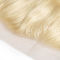 Orecchio a colore naturale dei capelli vergini diritti dei capelli biondi della chiusura del pizzo dell'orecchio 13x4 fornitore