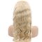 Parrucche piene del pizzo di Glueless del brasiliano, densità bionda delle parrucche 130% dei capelli umani fornitore