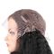 Diritti crespi di Yaki dei capelli della parte anteriore del pizzo delle parrucche vergini crude dei capelli umani lisciano e lustro fornitore