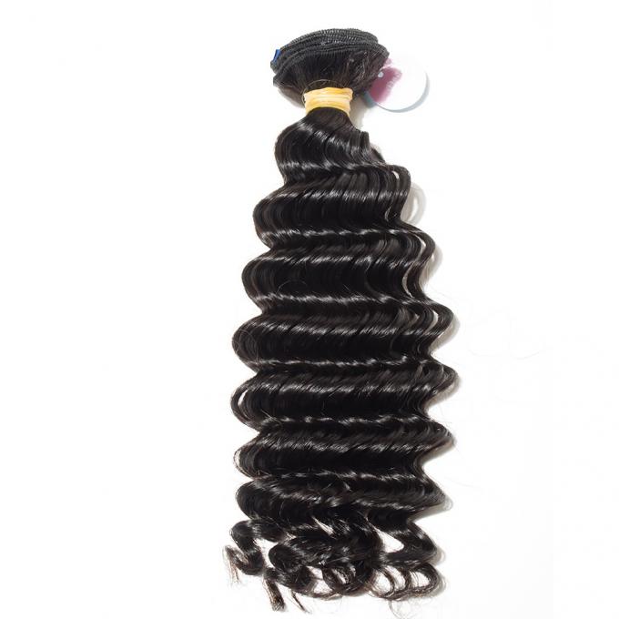 I capelli umani peruviani profondi di Wave impacchettano i capelli ricci profondi peruviani di originale di 100%