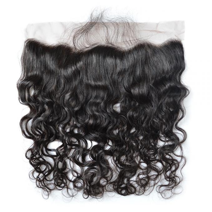 Le brevi parrucche ricce della parte anteriore del pizzo dei capelli umani, merlettano i capelli ricci anteriori 10" a 22" lunghezza