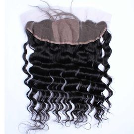Porcellana parrucca profonda della parte anteriore del pizzo dei capelli umani di Wave del grado 7A, parrucche naturali dei capelli umani nessun odore fornitore