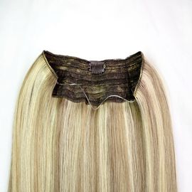 Porcellana Clip evidenziata di colore in capelli umani di Remy di estensioni dei capelli con diritto serico fornitore