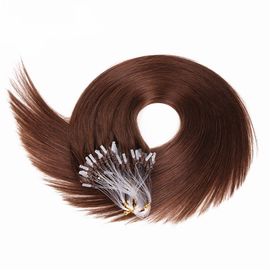 Clip di Brown scuro nel grado per le donne bianche, estensioni di estensioni 7A dei capelli dei capelli di fusione di Remy