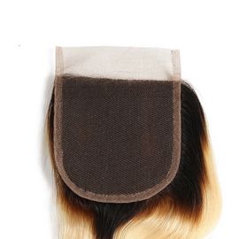 Chiusura vergine brasiliana di Wave del corpo dei capelli di ultima densità superiore di separazione libera della chiusura 130% fornitore