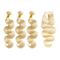 Pacchi biondi di Wave Ombre del corpo, 613 estensioni bionde dei capelli di Ombre fornitore