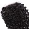 I capelli vergini della chiusura riccia crespa brasiliana del pizzo 4x4 impacchettano per la donna di colore fornitore