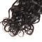 I capelli vergini brasiliani della cuticola piena impacchettano il colore nero naturale dei capelli sciolti di Wave fornitore
