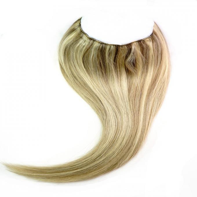 Clip evidenziata di colore in capelli umani di Remy di estensioni dei capelli con diritto serico